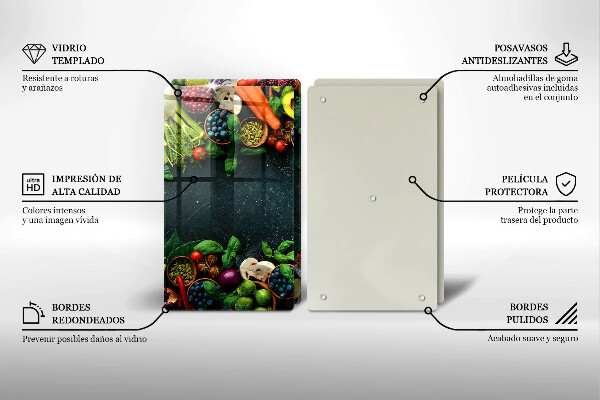 Cobertura da parede da cozinha Legumes frescos