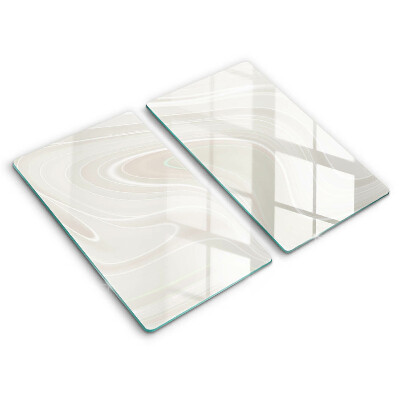 Tampa de parede do fogão a gás Textura cremosa