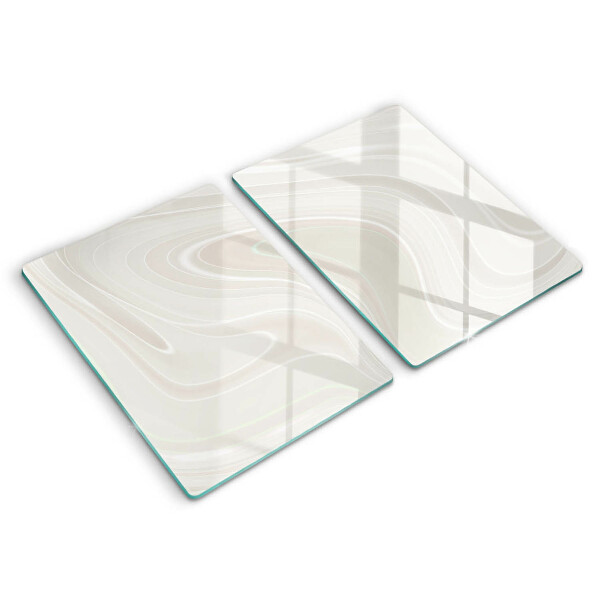 Tampa de parede do fogão a gás Textura cremosa