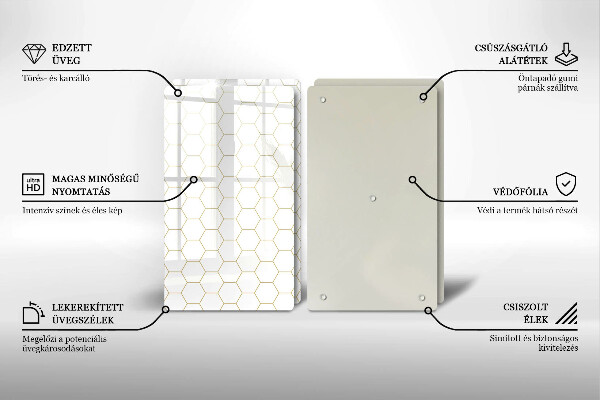 Tampa de parede do fogão a gás Padrões abstratos