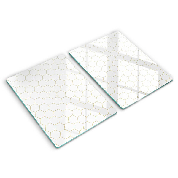 Tampa de parede do fogão a gás Padrões abstratos