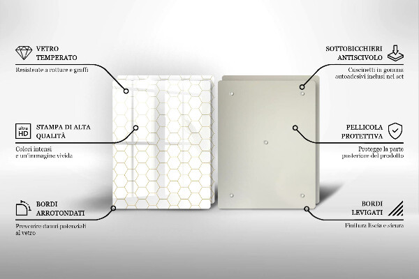 Tampa de parede do fogão a gás Padrões abstratos