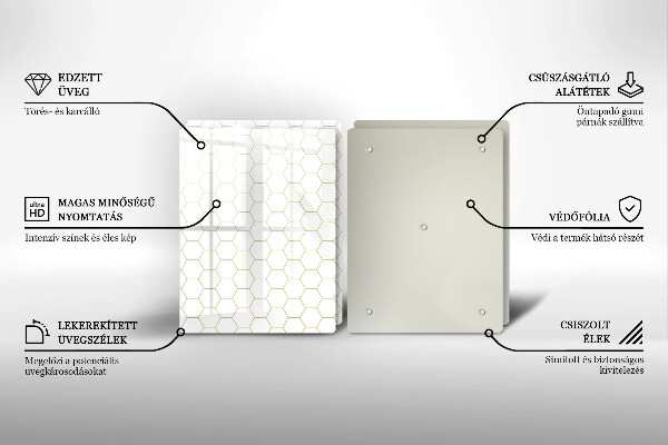 Tampa de parede do fogão a gás Padrões abstratos