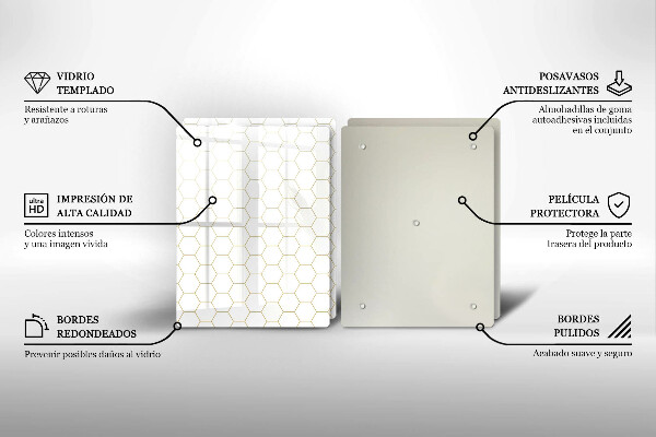 Tampa de parede do fogão a gás Padrões abstratos
