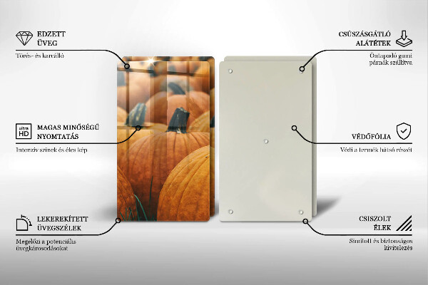 Tampa de parede do fogão a gás Abóboras