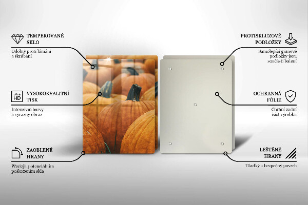 Tampa de parede do fogão a gás Abóboras