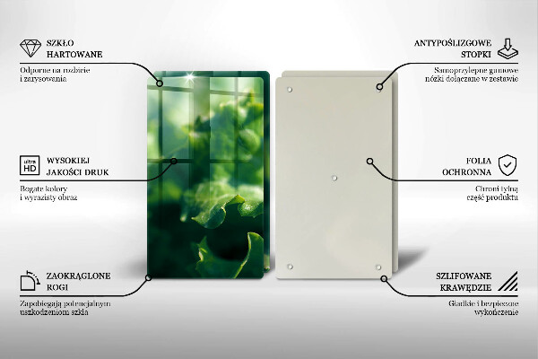 Tampa de parede do fogão a gás Folhas de alface