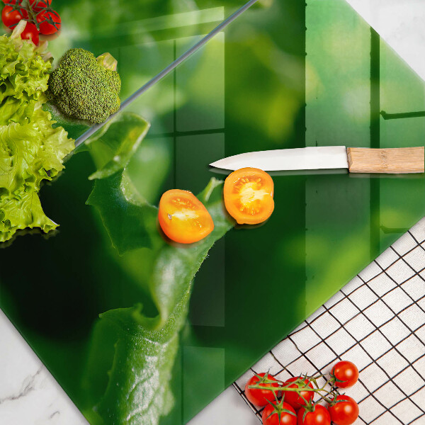 Tampa de parede do fogão a gás Folhas de alface