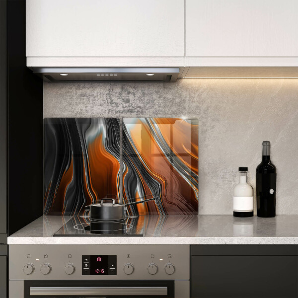 Tampa da placa de indução Padrão abstrato