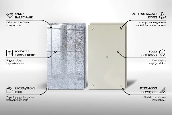 Tampa da placa de indução Abstração