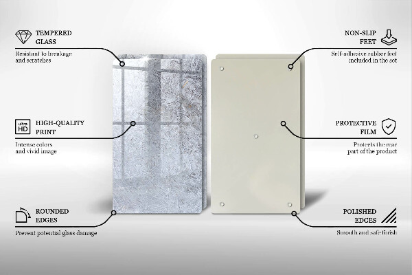 Tampa da placa de indução Abstração