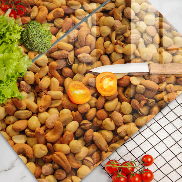 Tampa da placa de indução Mistura de nozes