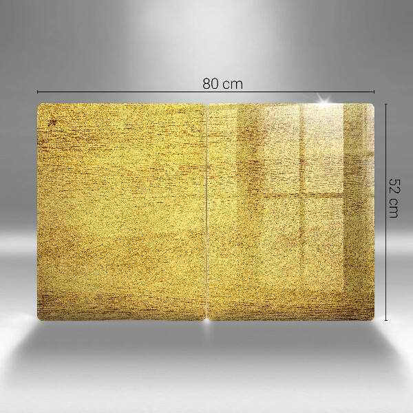 Cobertura de indução Abstração amarela