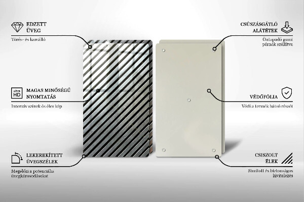 Cobertura de indução Linhas metálicas