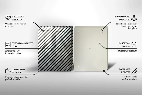 Cobertura de indução Linhas metálicas