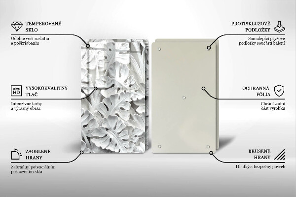 Cobertura de indução Flores brancas