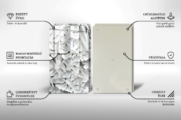 Cobertura de indução Flores brancas