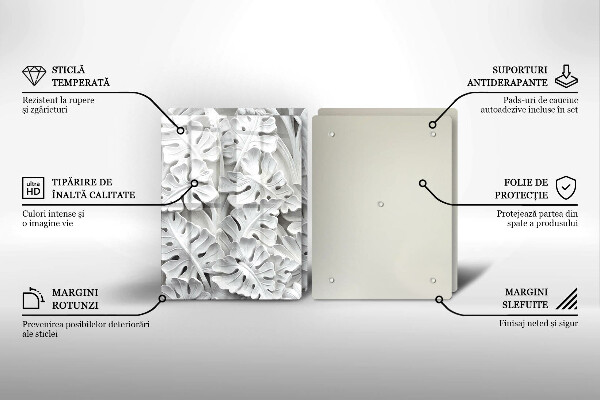 Cobertura de indução Flores brancas