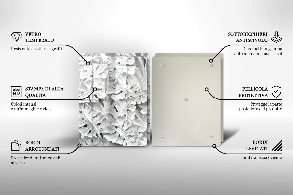 Cobertura de indução Flores brancas