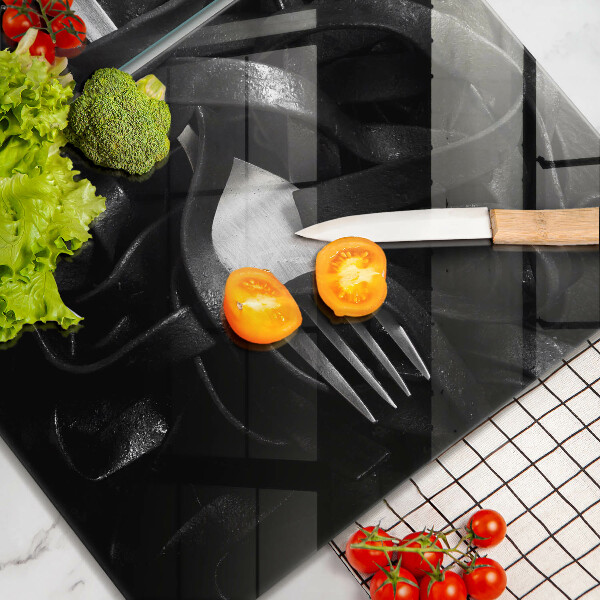 Cobertura de indução Macarrão preto Tagliatelle