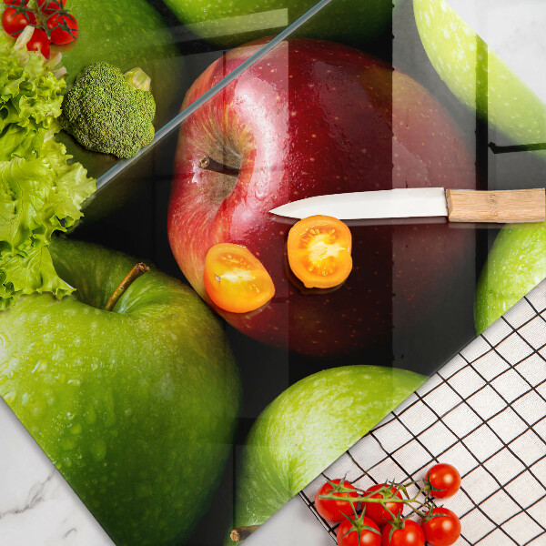 Cobertura de indução Maçãs suculentas