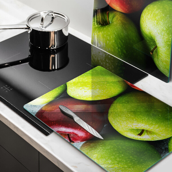 Cobertura de indução Maçãs suculentas