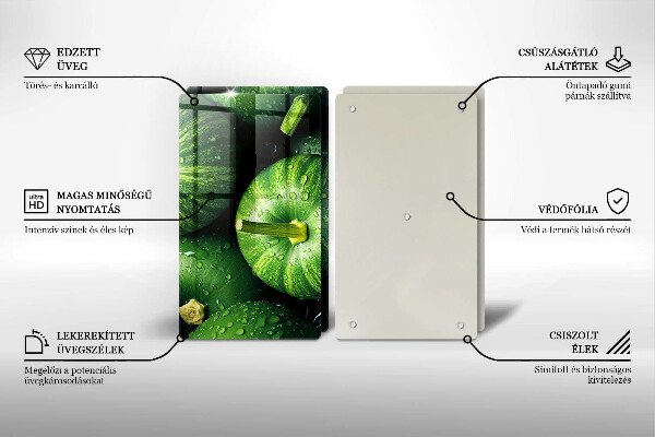 Cobertura de indução Abóboras verdes