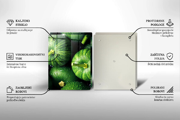 Cobertura de indução Abóboras verdes