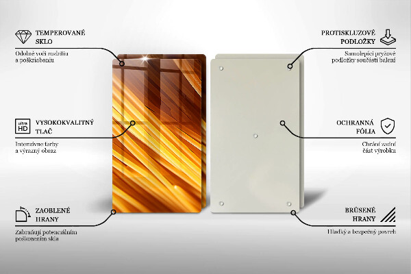 Cobertura de indução Macarrão Spaghetti