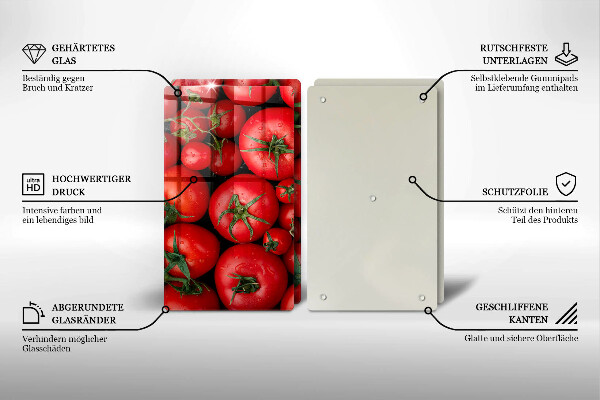 Cobertura de indução Tomates
