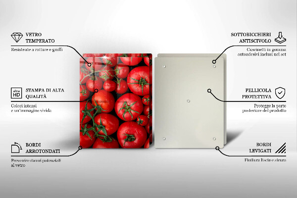 Cobertura de indução Tomates