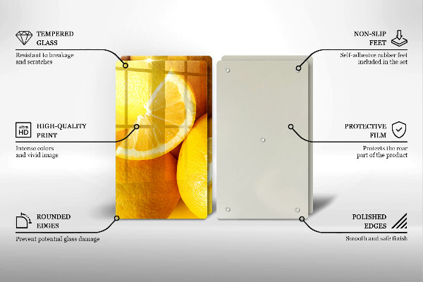 Cobertura de indução Limões suculentos