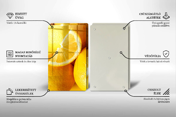 Cobertura de indução Limões suculentos