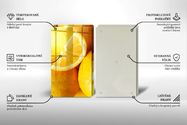 Cobertura de indução Limões suculentos
