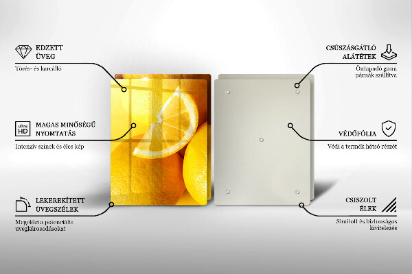 Cobertura de indução Limões suculentos