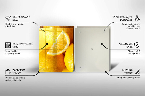 Cobertura de indução Limões suculentos
