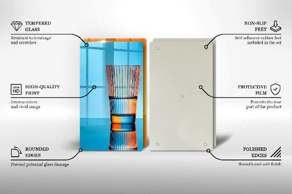 Cobertura de indução Dois copos de água