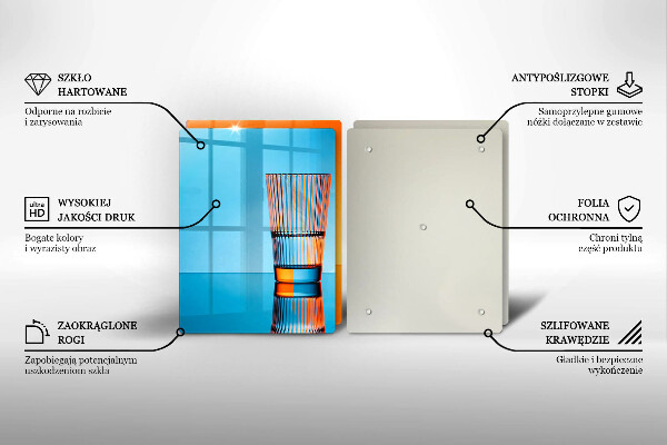 Cobertura de indução Dois copos de água