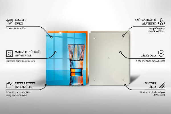 Cobertura de indução Dois copos de água