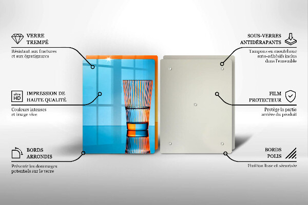 Cobertura de indução Dois copos de água
