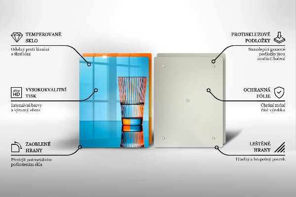 Cobertura de indução Dois copos de água