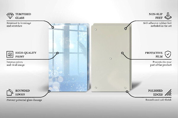 Cobertura de indução Textura de inverno