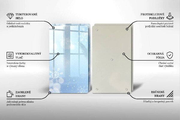 Cobertura de indução Textura de inverno
