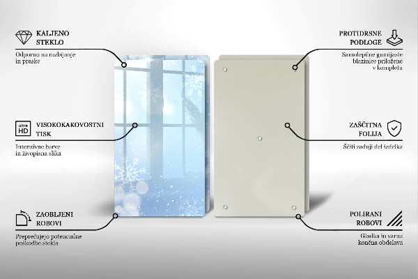 Cobertura de indução Textura de inverno