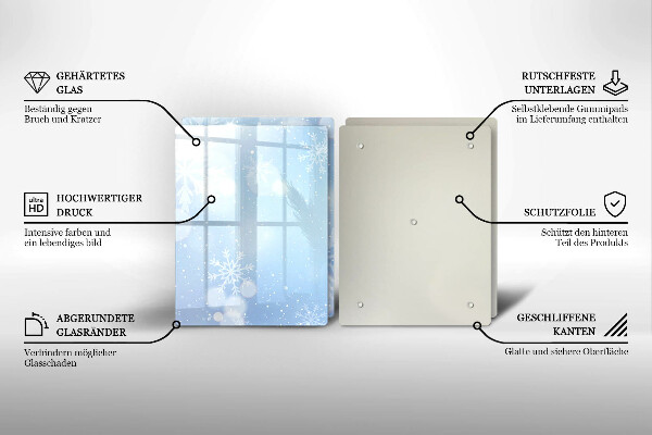 Cobertura de indução Textura de inverno