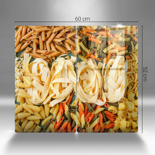 Cobertura de indução Diferentes tipos de macarrão