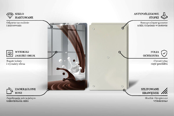 Cobertura de indução Leite e chocolate