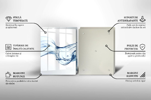 Cobertura de indução Água cristalina