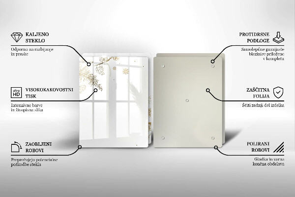 Cobertura de indução Decorações de inverno