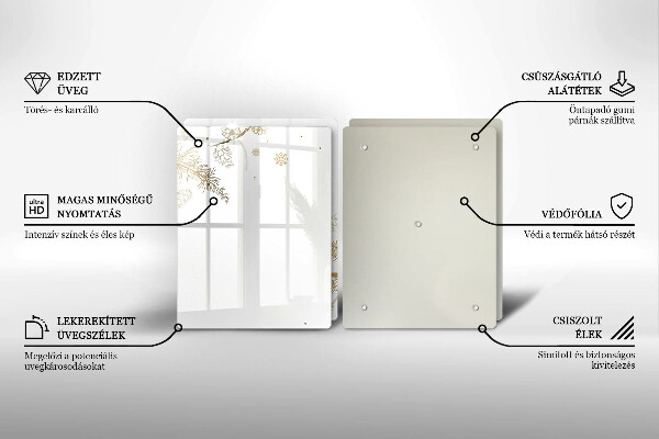Cobertura de indução Decorações de inverno